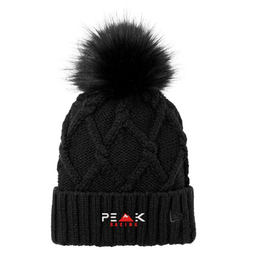 Faux Fur Pom Beanie Thumbnail