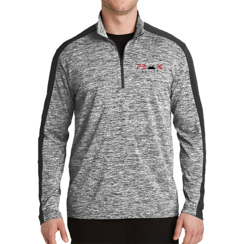 Sport-Tek® PosiCharge® Electric Heather Colorblock 1/4-Zip Pullover Thumbnail