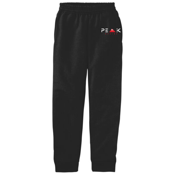  Youth Core Open Bottom Fleece Jogger with pockets Thumbnail
