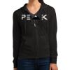 Women's Fitted Jersey Full Zip Hoodie Thumbnail