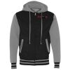 Unisex Heavyweight Varsity Full-Zip Hooded Sweatshirt Thumbnail