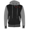 Unisex Heavyweight Varsity Full-Zip Hooded Sweatshirt Thumbnail